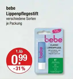 V Markt Bebe lippenpflegestift Angebot