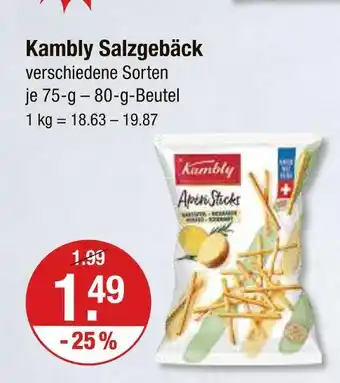 V Markt Kambly salzgebäck Angebot