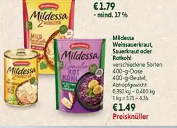 V Markt Mildessa weinsauerkraut Angebot