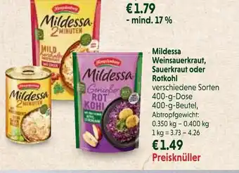 V Markt Mildessa weinsauerkraut Angebot