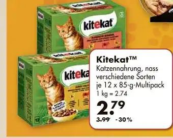 V Markt Kitekat katzenfutter, nass Angebot