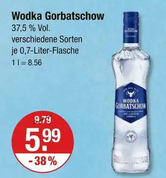 V Markt Gorbatschow wodka Angebot