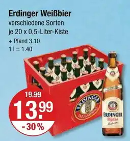 V Markt Erdinger weißbier Angebot