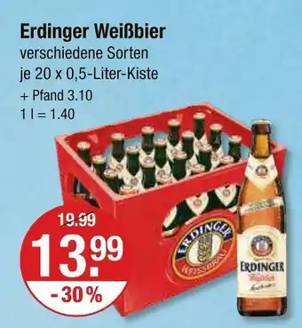 V Markt Erdinger weißbier Angebot