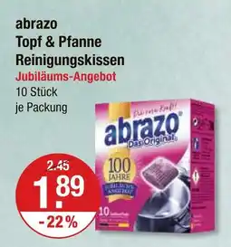V Markt Abrazo topf & pfanne reinigungskissen Angebot
