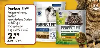 V Markt Perfect fit katzennahrung, trocken Angebot