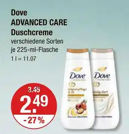 V Markt Dove advanced care duschcreme Angebot