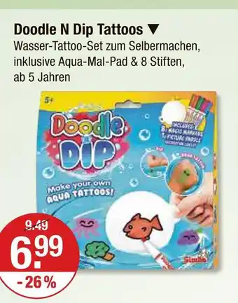 V Markt Simba doodle n dip tattoos Angebot