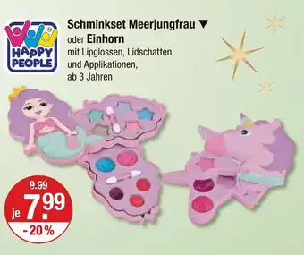 V Markt Happy people schminkset meerjungfrau Angebot