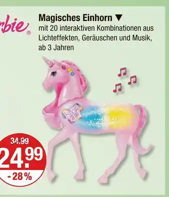 V Markt Barbie magisches einhorn Angebot
