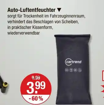 V Markt Cartrend auto-luftentfeuchter Angebot