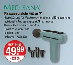 V Markt Medisana massagepistole mg200 Angebot