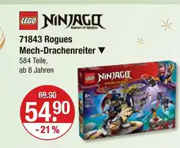 V Markt Lego ninjago 71843 rogues mech-drachenreiter Angebot