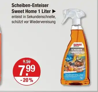 V Markt Sonax scheiben-enteiser sweet home Angebot