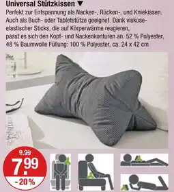 V Markt Universal stützkissen Angebot