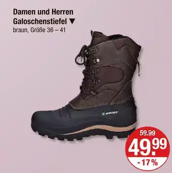 V Markt Damen und herren galoschenstiefel Angebot