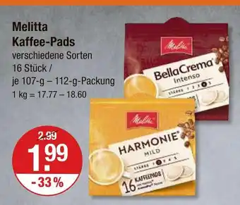 V Markt Melitta bellacrema intenso Angebot