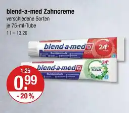V Markt Blend-a-med zahncreme rundumschutz classic Angebot