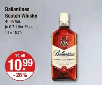 V Markt Ballantines scotch whisky Angebot