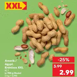 Kaufland Amerik./ägypt. erdnüsse xxl Angebot