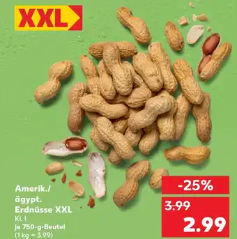Kaufland Amerik./ägypt. erdnüsse xxl Angebot