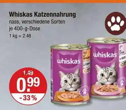 V Markt Whiskas katzennahrung Angebot