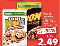 Kaufland Nestlé cini minis Angebot