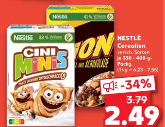 Kaufland Nestlé cini minis Angebot