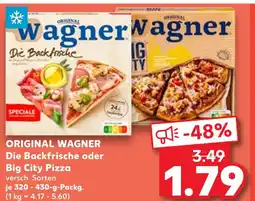Kaufland Original wagner die backfrische pizza Angebot
