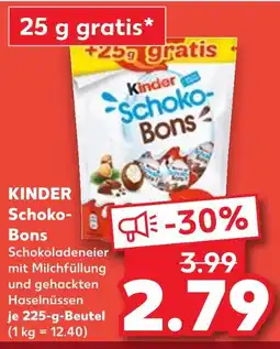 Kaufland Kinder schoko-bons Angebot