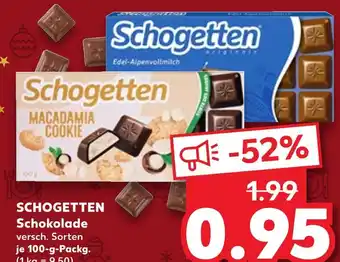 Kaufland Schogetten edel-alpenvollmilch Angebot