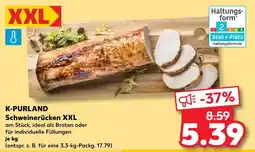 Kaufland K-purland schweinerücken xxl Angebot