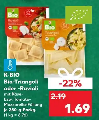 Kaufland K-bio bio-triangoli Angebot