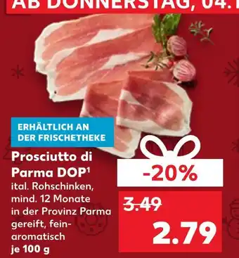 Kaufland Prosciutto di parma dop Angebot