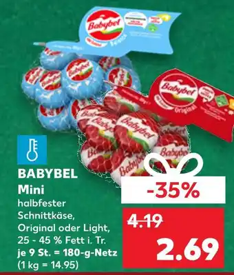 Kaufland Babybel mini original Angebot