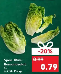 Kaufland Span. mini-romanasalat Angebot