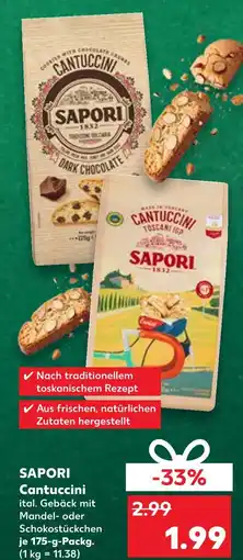 Kaufland Sapori cantuccini mandel Angebot