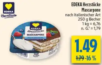 diska EDEKA Herzstücke Mascarpone Angebot