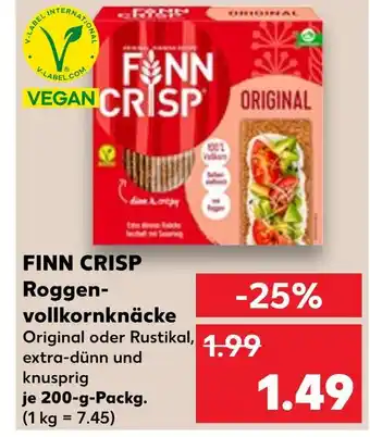 Kaufland Finn crisp original Angebot