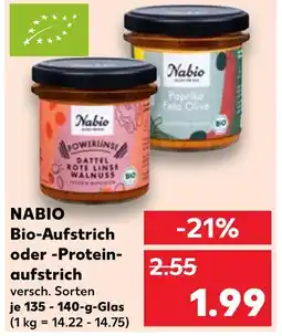 Kaufland Nabio dattel rote linse walnuss Angebot