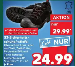 Kaufland S3-sicherheitsschuhe/-stiefel Angebot