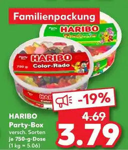 Kaufland Haribo color-rado party-box Angebot
