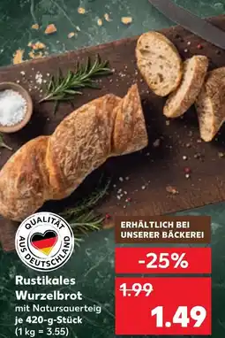 Kaufland Rustikales wurzelbrot Angebot