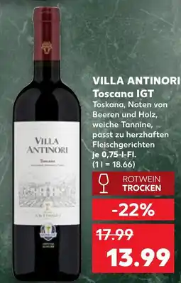 Kaufland Villa antinori toscana igt Angebot