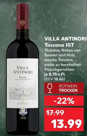Kaufland Villa antinori toscana igt Angebot
