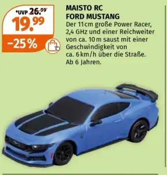 Müller MAISTO RC FORD MUSTANG Angebot
