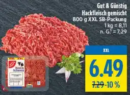 diska Gut & Günstig Hackfleisch gemischt Angebot