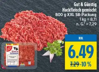 diska Gut & Günstig Hackfleisch gemischt Angebot