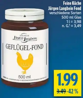 diska Feine Küche Jürgen Langbein Fond Angebot