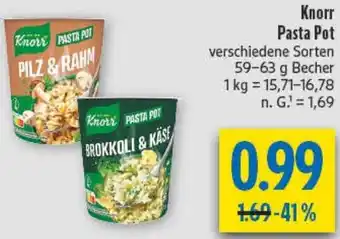 diska Knorr Pasta Pot Angebot